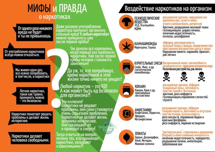 Профилактика потребления наркотических веществ