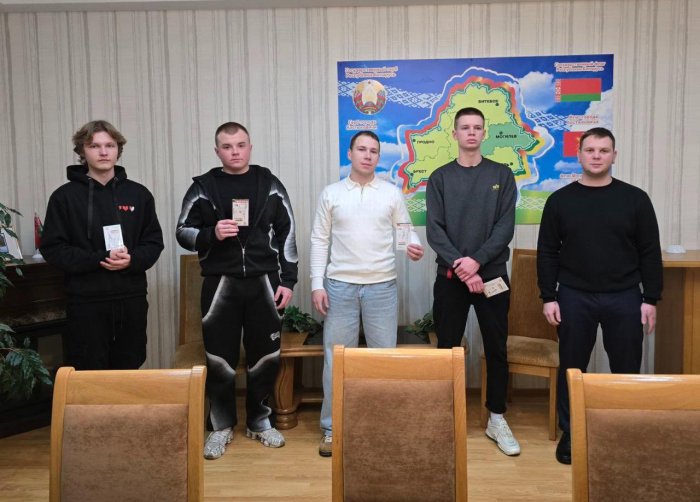 В первичной организации ОО "БРСМ" новые активисты