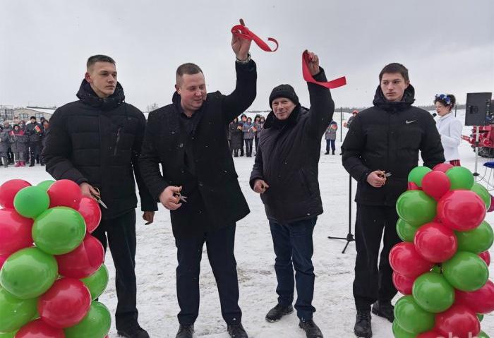 В филиале новый молочнотоварный комплекс